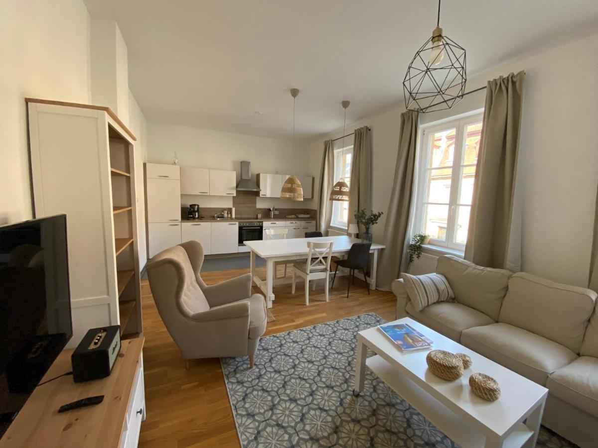 Wohnung In Bayreuths Schoenster Strasse Eksteriør billede
